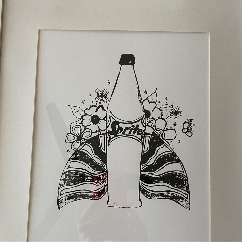 framed Spirte Screenprint